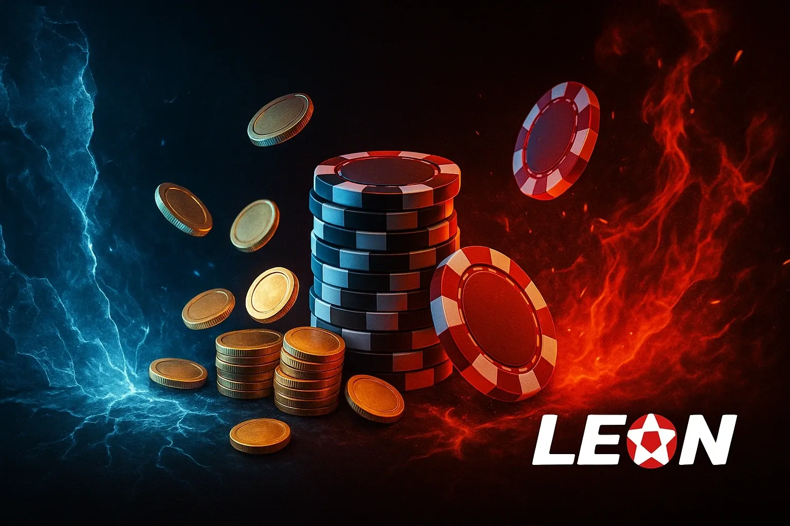 Игра на мобильном в онлайн казино Леон