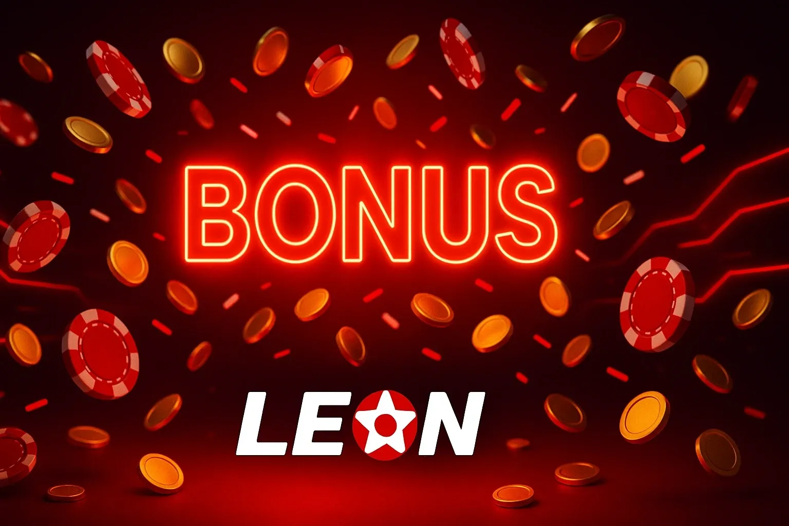 Программа бонусов для клиентов казино Леон